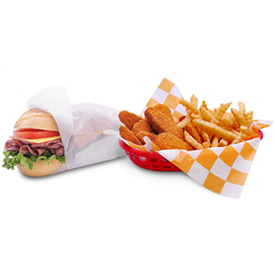Waxed Sandwich Wraps and Basket Liners