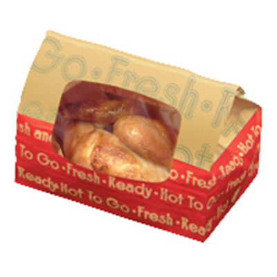 Window Deli Bag Small Vent Tac Seal Hot To Go